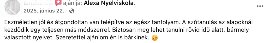 Tanítványi visszajelzés 21