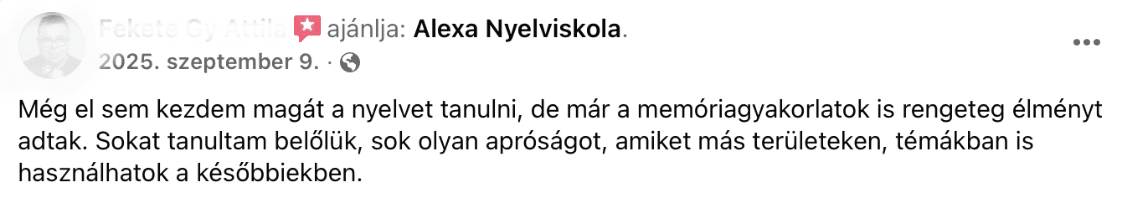 Tanítványi visszajelzés 17