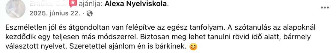 Tanítványi visszajelzés 21