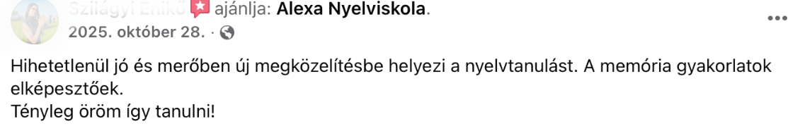 Tanítványi visszajelzés 20